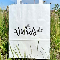 White Paper Bag 28x22x10cm, 200pcs - 3