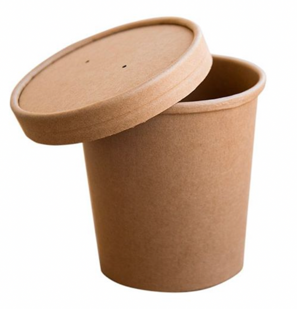 Supi-/pudrutops kaanega, 940ml, 50tk