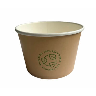 Paberist supitops 500 ml, pruun, 50tk