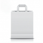 White Paper Bag 28x22x10cm, 200pcs